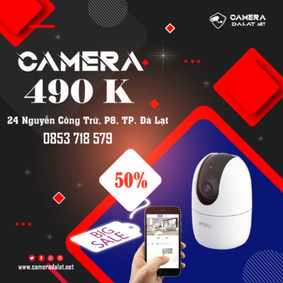 camera da lat khuyen mai 490k